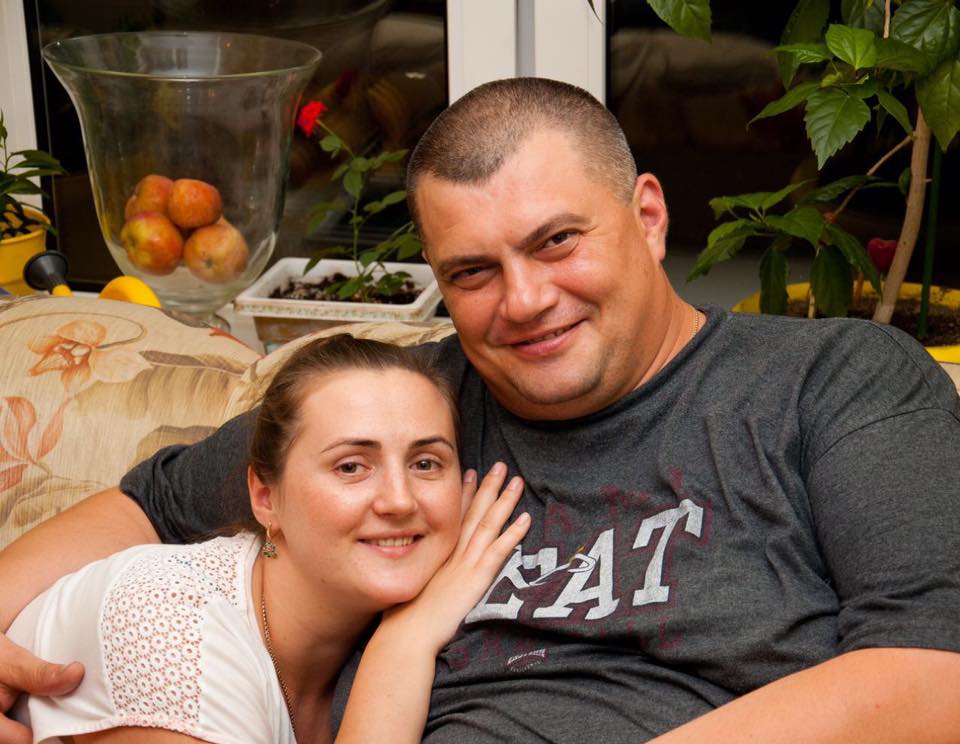 Юрий Корявченков с женой